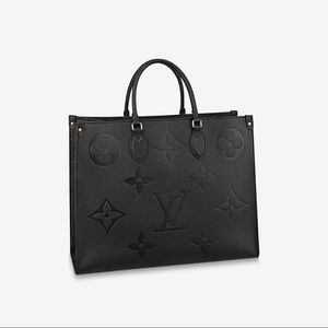 LOUIS VUITTON - ONTHEGO GM - BLACK MONOGRAM EMPREINTE - NWT!! SOLD OUT!!